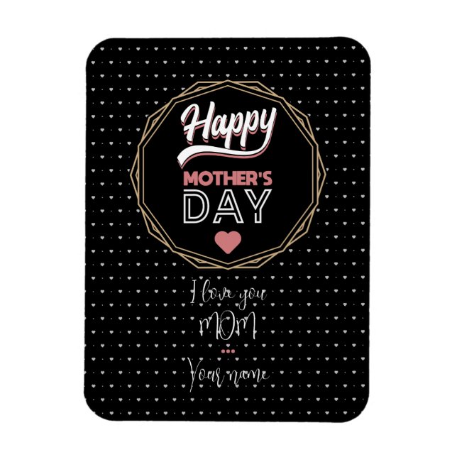 I love you mum magnet (Vertical)