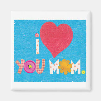 i love you mum magnet