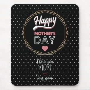 I love you mum mouse pad