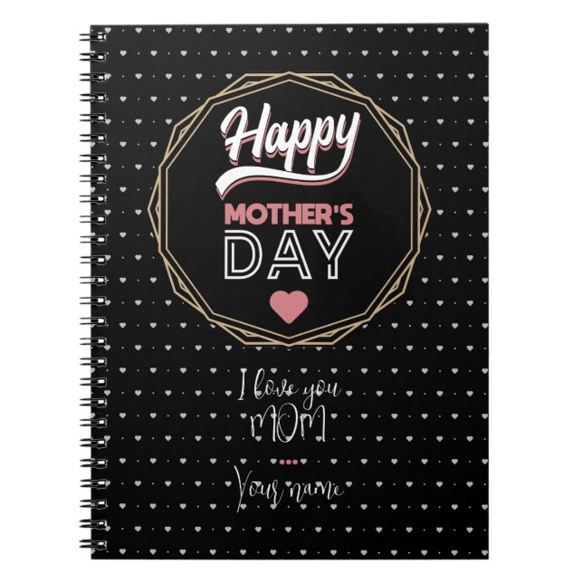I love you mum notebook (Front)