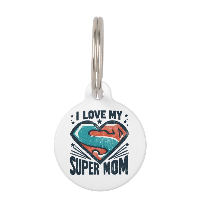  I Love You Mum Pet Tag (Front)