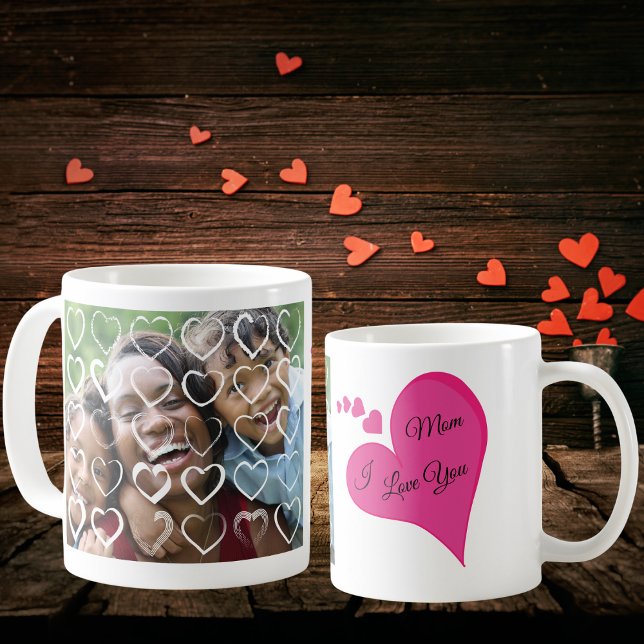 I love you Mum Valentines gift Coffee Mug (Creator Uploaded)