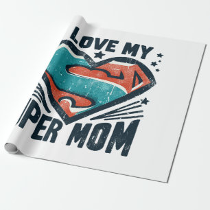 I Love You Mum Wrapping Paper