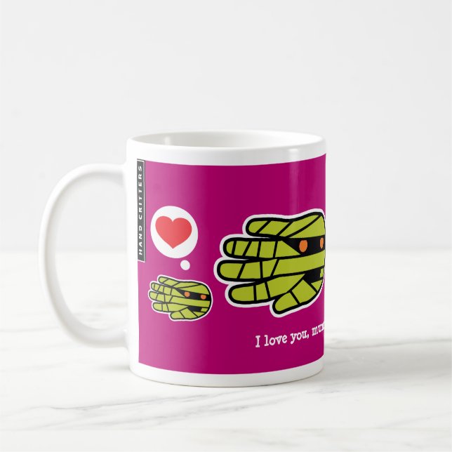 I love you mummy coffee mug (Left)