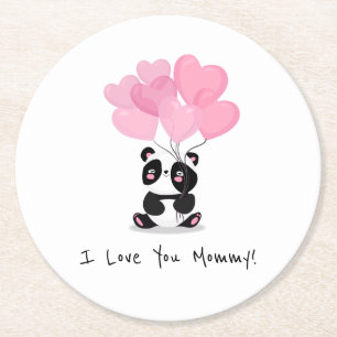 I Love You Mummy Mother's Day Coaster