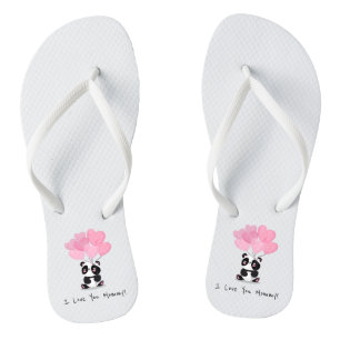 I Love You Mummy Mother's Day Flip Flops