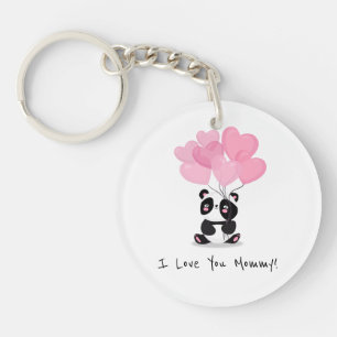 I Love You Mummy Mother's Day Keychain
