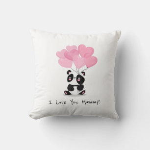 I Love You Mummy Mother's Day Throw Pillow