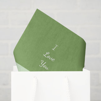 I Love You My Darling Tissue Paper