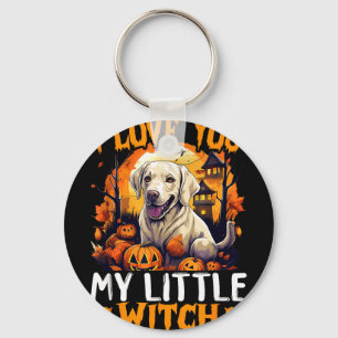 I love you my little witch  key ring