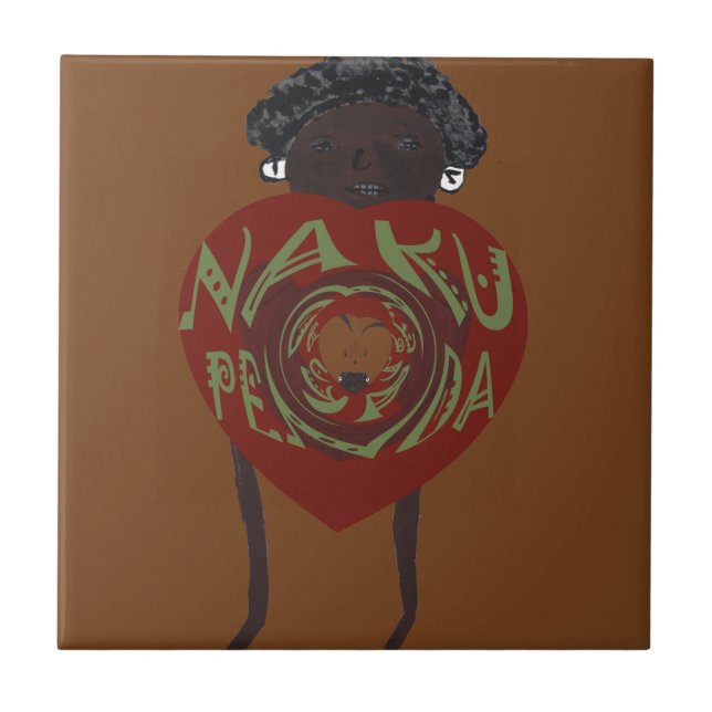 I love You! Nakupenda Sana Tile (Front)