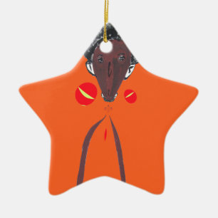 I love you Nakupenda Swahili Ceramic Tree Decoration