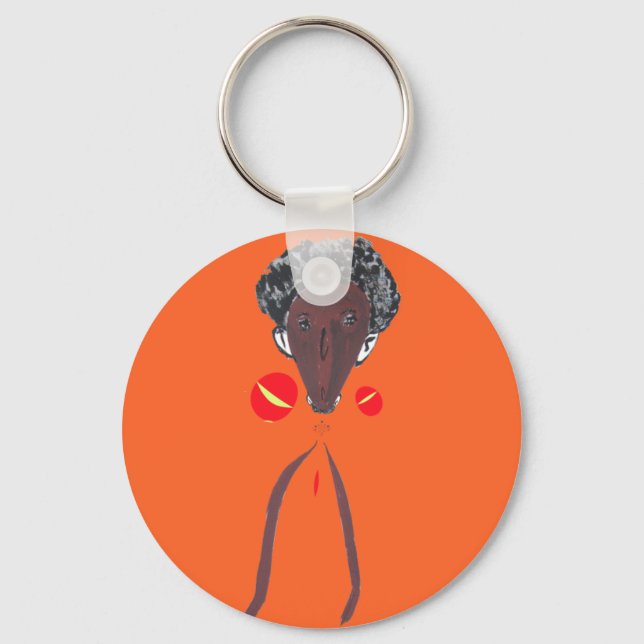 I love you Nakupenda Swahili Key Ring (Front)