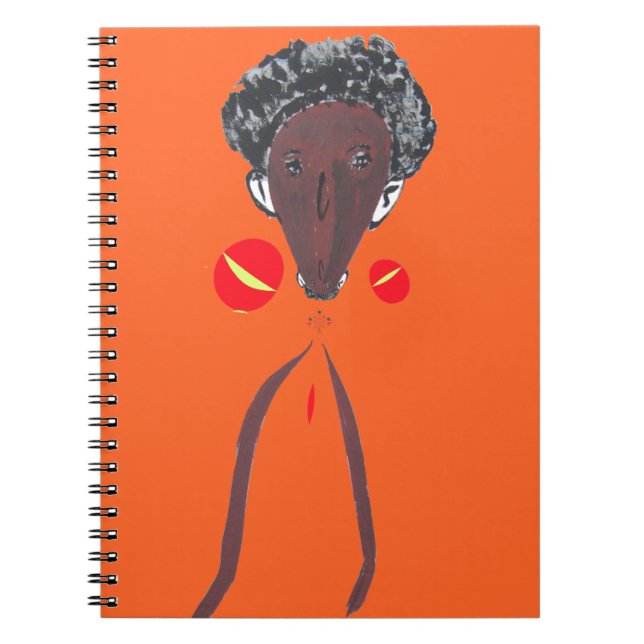 I love you Nakupenda Swahili Spiral Notebook (Front)