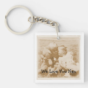 I love you Nan Keyring