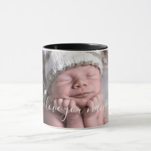 I Love You Nana Personalised Photo Template Mug