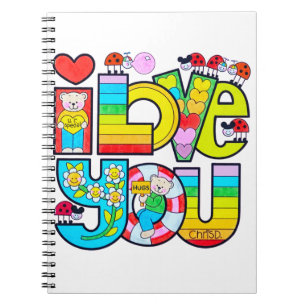 I Love You Notebook