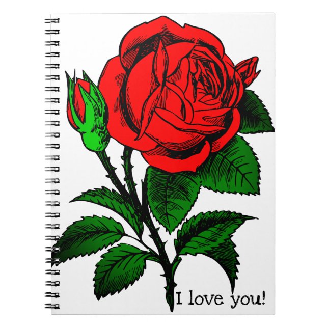 I Love You Notebook (Front)
