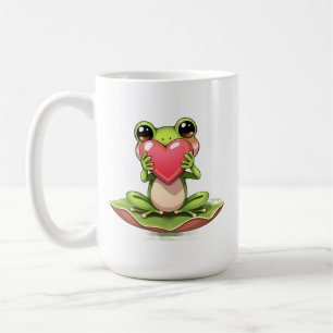 I Love You Personalised Chibi Toad Coffee Mug