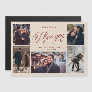 I Love You Photo Collage Valentine's Day