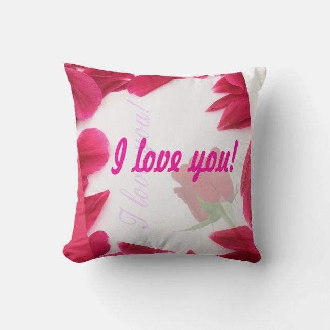 I Love You - Pillow (Front)