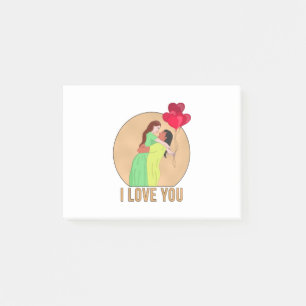I Love You Post-it Notes