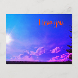 I Love You Postcard
