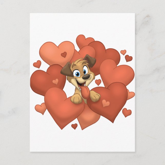 I Love You Postcard (Front)