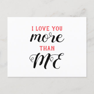 I Love You Postcard