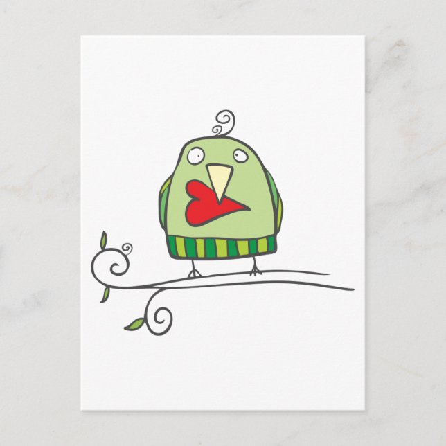 I Love You Postcard (Front)