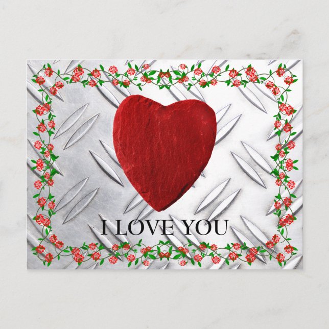 I love you postcard (Front)