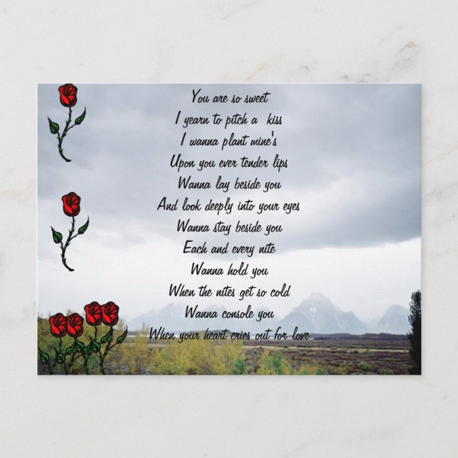 I love you postcards (Front)