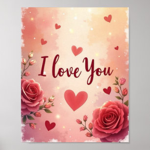 I love You Poster