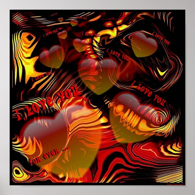 I love You Poster (Front)