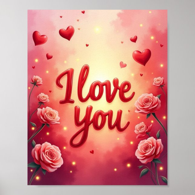 I love You Poster (Front)