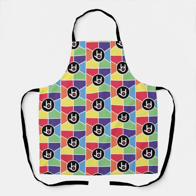I Love You, Rainbow Apron (Front)