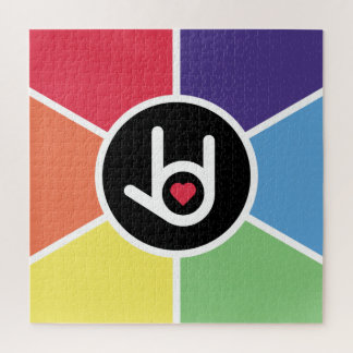 I Love You, Rainbow Jigsaw Puzzle