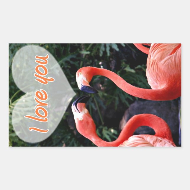 I Love You_ Rectangular Sticker (Front)