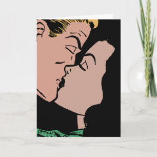 I LOVE YOU RETRO GREETING CARD