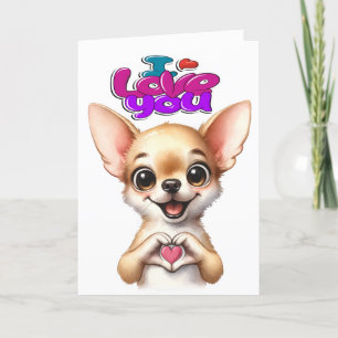I LOVE YOU - See Inside . Card