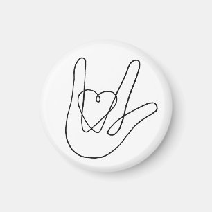 I love you Sign  Magnet