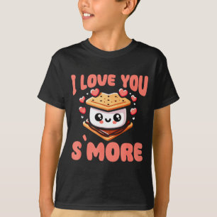 I Love You S'more Kawaii Marshmallow T-Shirt