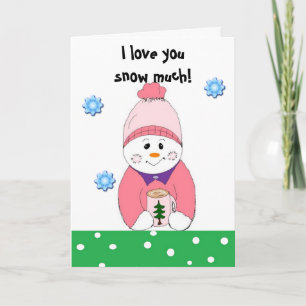 I love you snow much... holiday card