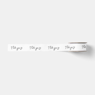 I love you so ribbon grosgrain ribbon