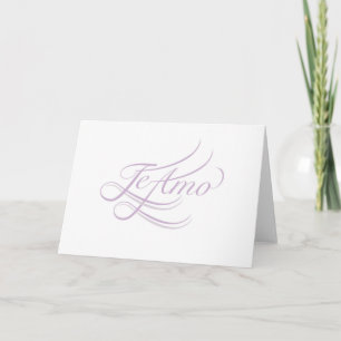 I Love You-Spanish Holiday Card