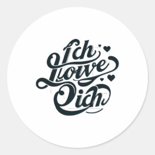 I Love You Sticker