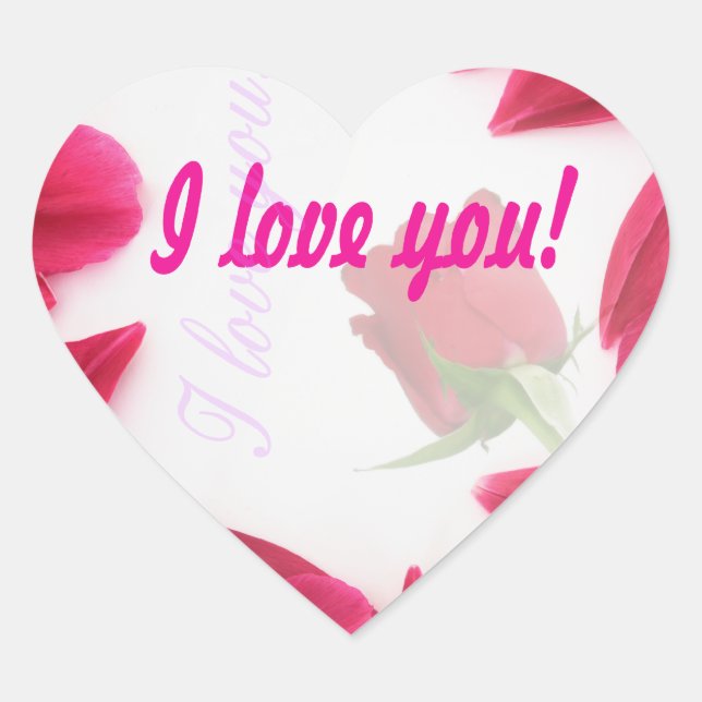 I love you - Stickers (Front)
