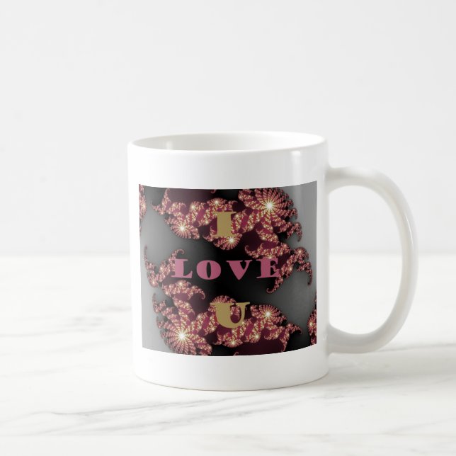 I Love You Sweetheart Coffee Mug (Right)