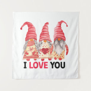 I love you tapestry