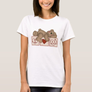 I Love You Teddy Bear - Women's T-shirt